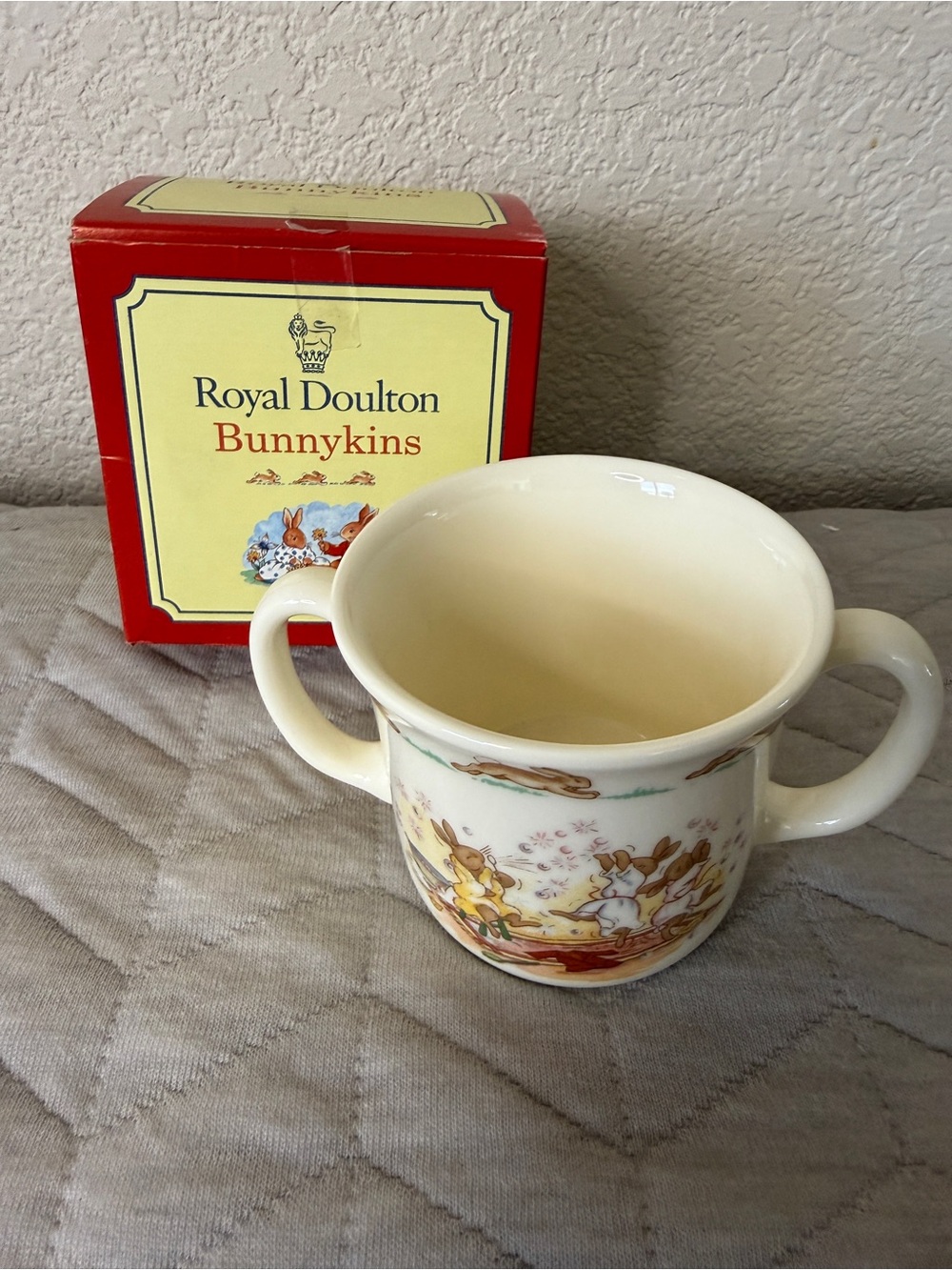 Royal Doulton Bunnykins Mug New Made in England Rabbits
